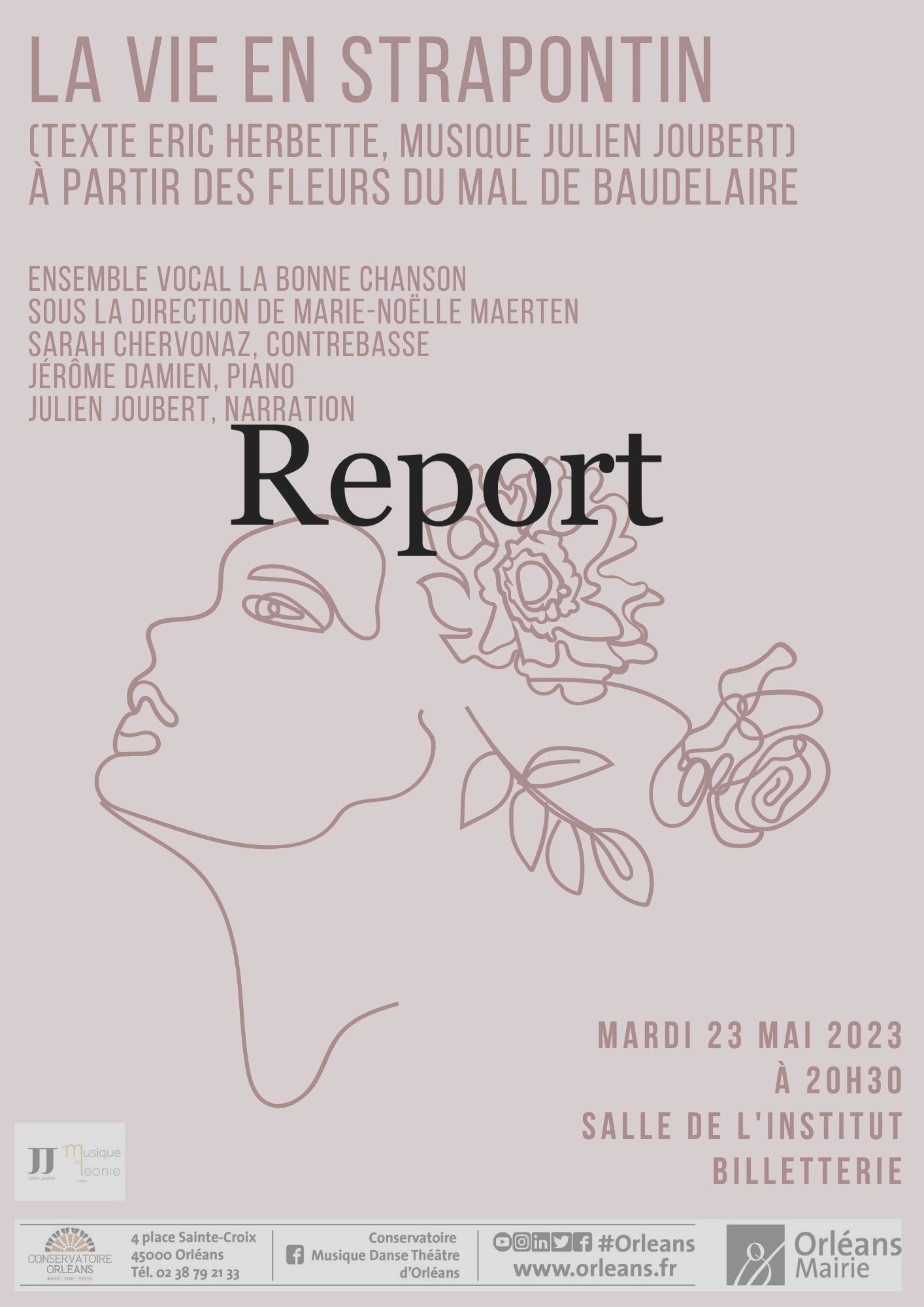 Report et prochains concerts En Voix 2023