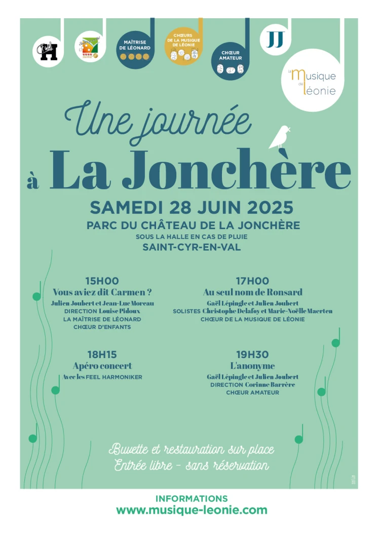 affiche une journée à la Jonchère