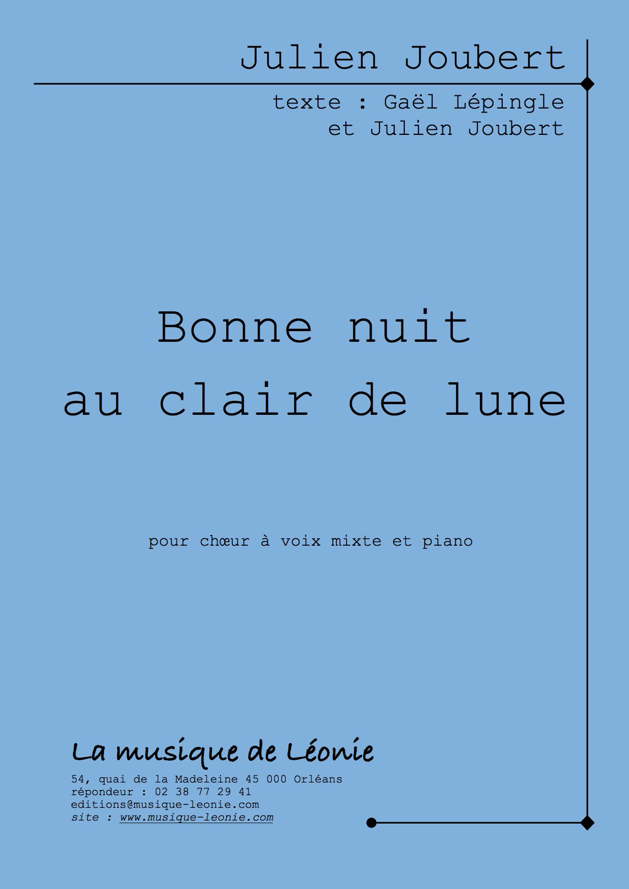 Bonne nuit au clair de lune