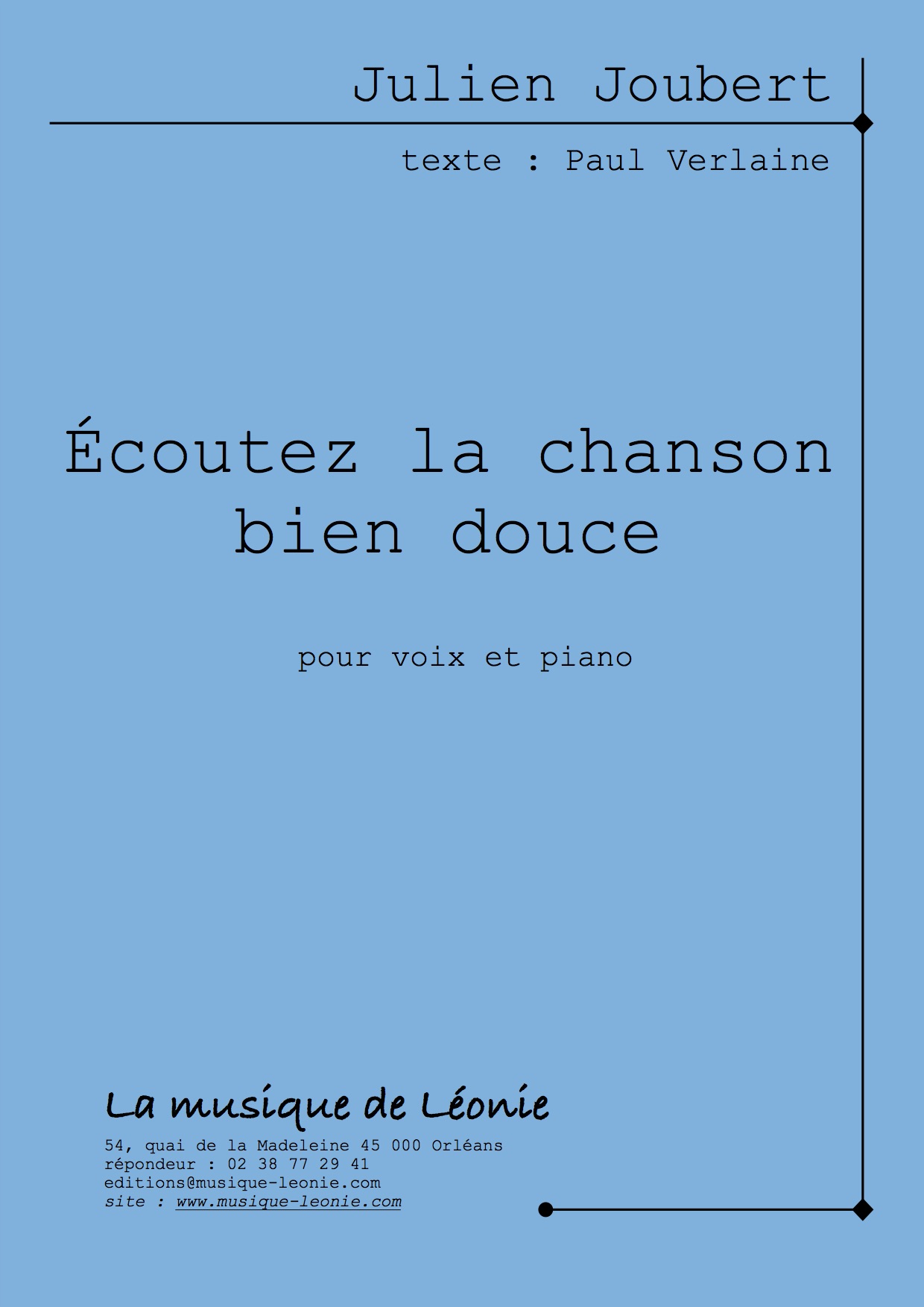 Ecoutez la chanson bien douce