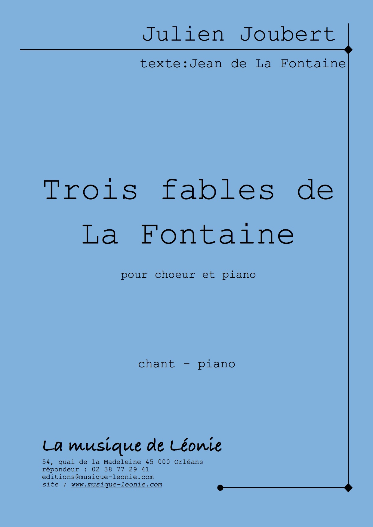Trois fables de La Fontaine